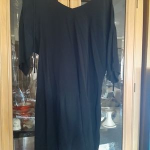 Eileen Fisher Tencel Viscose Crepe Drop Waist Dtes